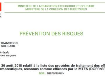 Nouveau listing des procédés homologués pour le traitement des effluents #phytosanitaires https://t.co/lk7h7zq8ay https://t.co/ulktfc3gk3