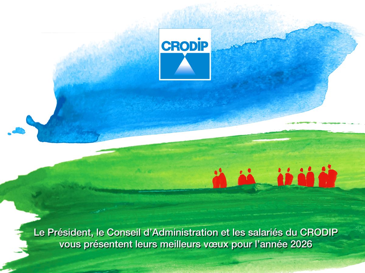 Carte de vœux 2026 - CRODIP Carte de vœux 2026 - CRODIP